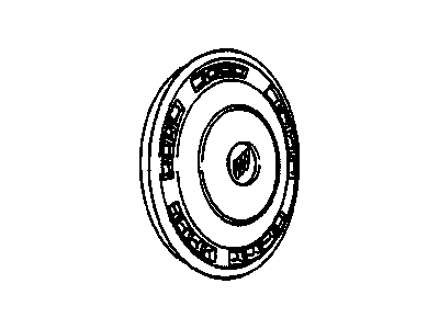 1991 Buick LeSabre Wheel Cover - 25522241