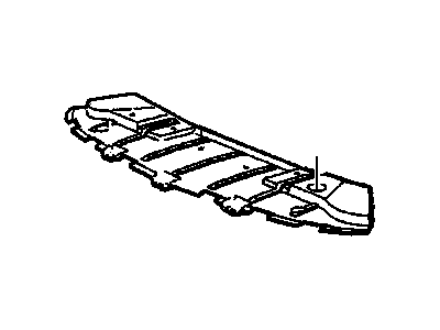 Oldsmobile 25614711 Air Deflector