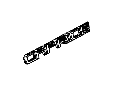 1992 Chevy Caprice Emblem - 10135790