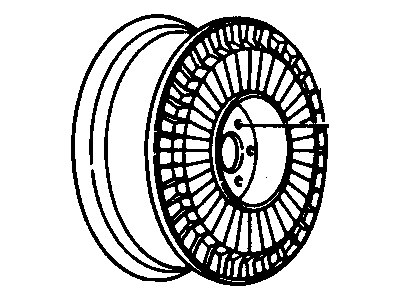 1992 Buick Riviera Spare Wheel - 3635380