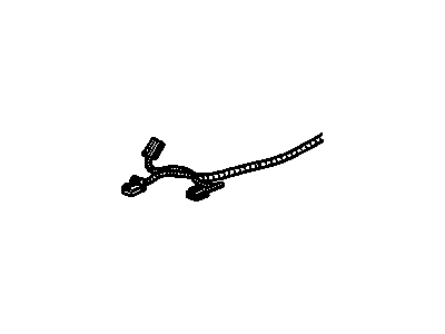 Chevy 25816516 HARNESS,FWD LAMP WIRING(USED ON CARS BUILT W/25816516. 2ND DESIGN SEE 25976693)