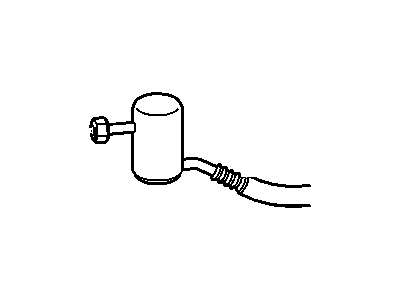 2000 Chevy Express 3500 A/C Hose - 15026429