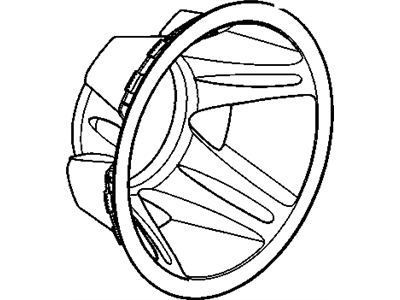 Chevy 9597334 Wheel Cover