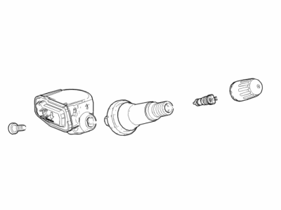GM 84338125 Tire Pressure Sensor
