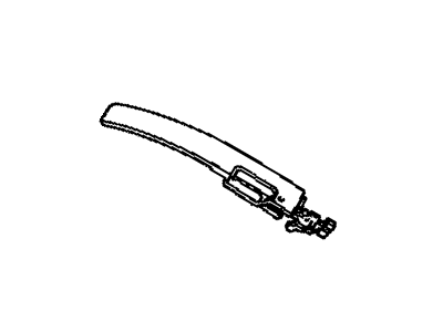 Pontiac 16627470 Handle, Outside