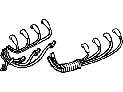 Cadillac DeVille Spark Plug Wires - 12192085