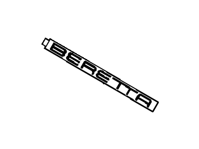1992 Chevy Beretta Emblem - 10108001
