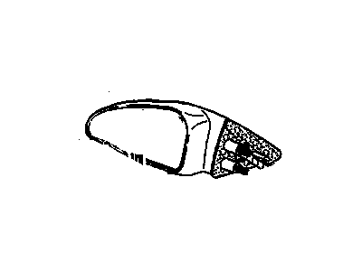 1996 Cadillac Fleetwood Side View Mirrors - 10231121