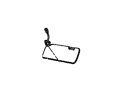 GMC 15966512 Sunshade