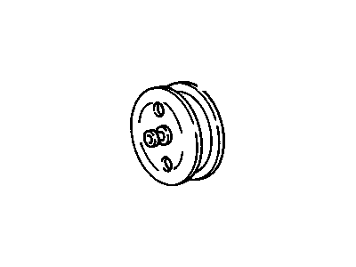 Chevy 14055114 Pulley