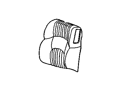 Oldsmobile 88949205 Seat Back Cover