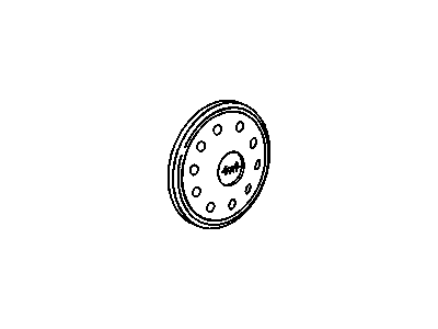 1991 Chevy R1500 Suburban Wheel Cover - 15638262