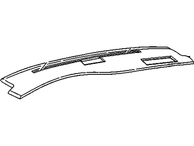 Cadillac 25650351 Upper Panel