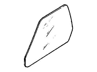GMC 14020337 Glass