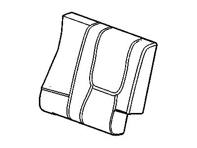 Cadillac 90458958 Seat Back Pad