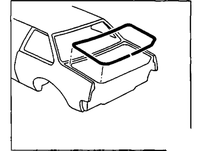Pontiac 22575519 Weatherstrip