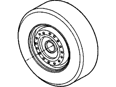 1989 Chevy Cavalier Spare Wheel - 9590503