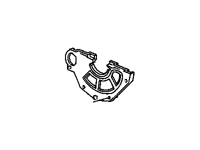 GMC 340254 COVER, FLYWHEEL HOUSING (P2,3)(350M)(1985)