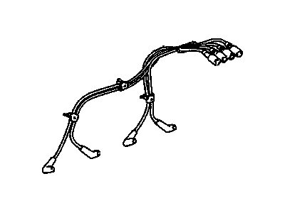 1998 Chevy Express 2500 Spark Plug Wires - 19417605