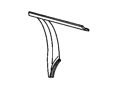 Pontiac 10209760 Window Trim