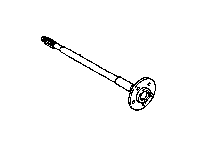 Pontiac Firebird Axle Shaft - 26034018