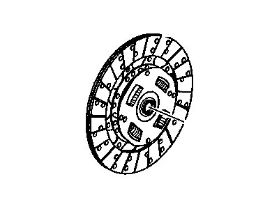 GMC C3500 Clutch Disc - 15969631
