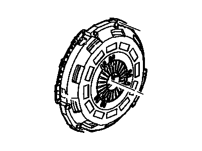 GMC C3500 Clutch Disc - 89059411