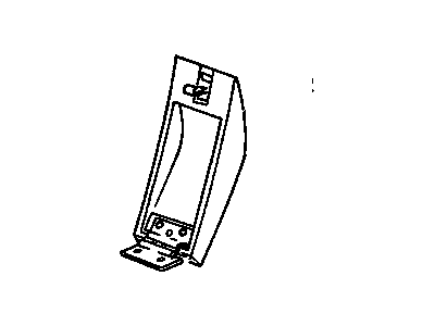 Pontiac Center Console Latch - 12501990