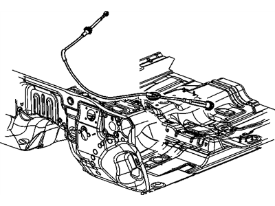 GM 15854668 Shift Control Cable