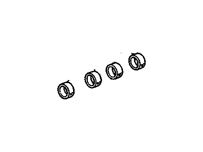 Pontiac 12507946 Camshaft Bearings