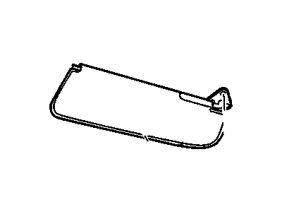 GM 15827796 Sunshade, Sunshade
