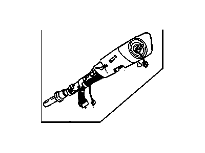 Oldsmobile 26051557 Steering Column