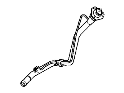 Cadillac Fuel Tank Filler Neck - 25644582