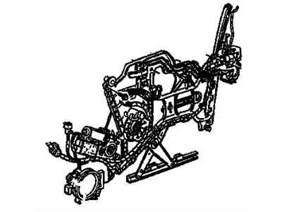GM 16640673 Module, Front Door Window Regulator