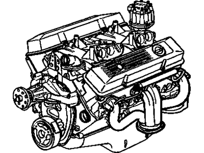 Chevy Corvette Exhaust Manifold - 14087511