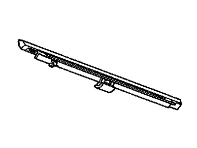 1991 Pontiac Grand Am Weather Strip - 22546202