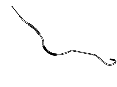 Chevy Avalanche Parking Brake Cable - 22851204