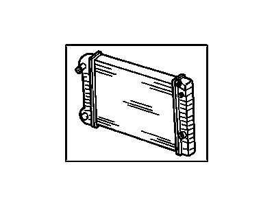 Pontiac Grand Prix Radiator - 52498583