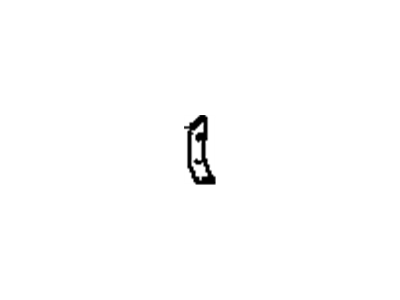 Pontiac 22539085 Filler Neck Bracket