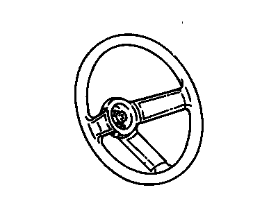 Buick Regal Steering Wheel - 17996326