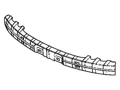 Cadillac 9131948 Energy Absorber