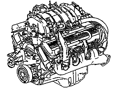 Chevy 19207552 Engine