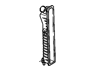 Buick 52467271 TANK,RADIATOR INLET(TANK ONLY)(INCLUDES 3,11)