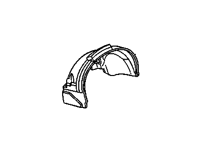 Pontiac 10077494 Wheelhouse Liner