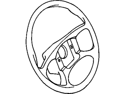 Pontiac Steering Wheel - 16750202
