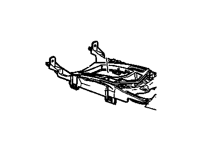 Cadillac 22881259 PLATE,FRONT FLOOR CONSOLE TRIM(INCLUDES 23)