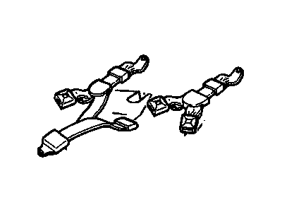 Oldsmobile Regency Seat Belt - 12369329