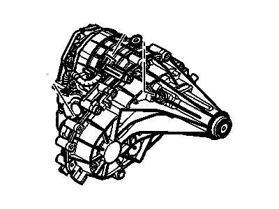 GMC Sierra 3500 Classic Transfer Case - 24240016