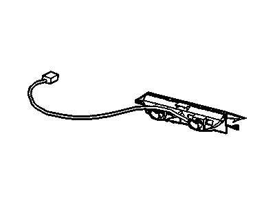 Oldsmobile 5977665 High Mount Lamp