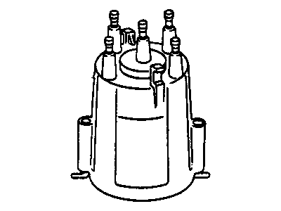 Pontiac 19110939 Distributor Cap